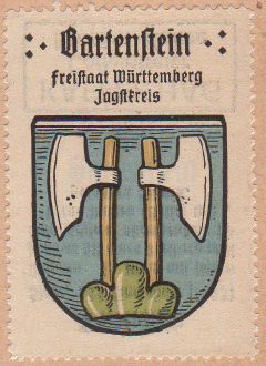 Wappen von Bartenstein/Coat of arms (crest) of Bartenstein