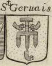 Coat of arms (crest) of Saint-Gervais-sur-Mare
