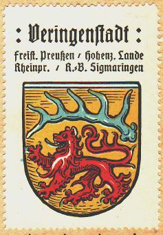 Wappen von Veringenstadt/Coat of arms (crest) of Veringenstadt