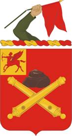 Coat of arms (crest) of 10th Field Artillery Regiment, US Army