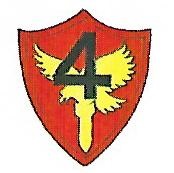 Coat of arms (crest) of the 4th Marine Base Base Defense Air Wing, USMC