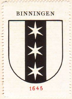 Wappen von/Blason de Binningen (Basel-Landschaft)