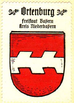 Wappen von Ortenburg/Coat of arms (crest) of Ortenburg