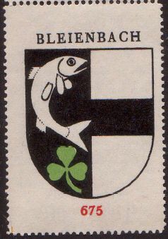 Wappen von/Blason de Bleienbach