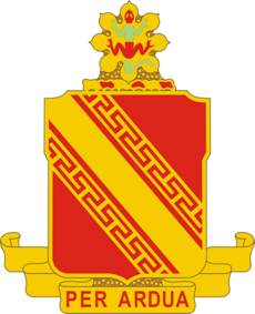 Coat of arms (crest) of 44th Air Defense Artillery Regiment, US Army