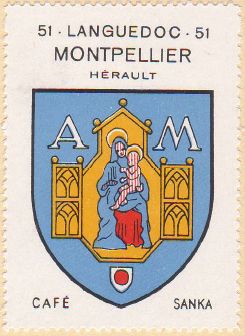 Blason de Montpellier/Coat of arms (crest) of {{PAGENAME