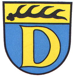 Wappen von Dettingen unter Teck/Arms (crest) of Dettingen unter Teck