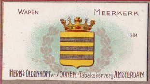 Meerkerk - Wapen van Meerkerk / coat of arms (crest) of Meerkerk)