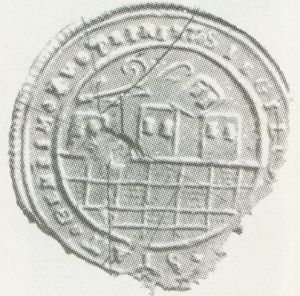 Seal (pečeť) of Týnec (Břeclav)