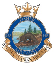 Coat of arms (crest) of the No 158 (Fisher) Squadron, Royal Canadian Air Cadets