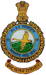 Coat of arms (crest) of the No 44 Squadron, Indian Air Force