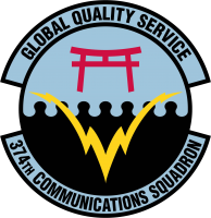 File:374th Communications Squadron, US Air Force.png