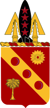 Coat of arms (crest) of the 3rd Ordnance Battalion, US Army