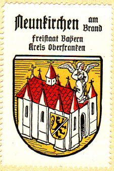 Wappen von Neunkirchen am Brand/Coat of arms (crest) of Neunkirchen am Brand