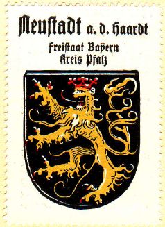 Wappen von Neustadt an der Weinstrasse/Coat of arms (crest) of Neustadt an der Weinstrasse