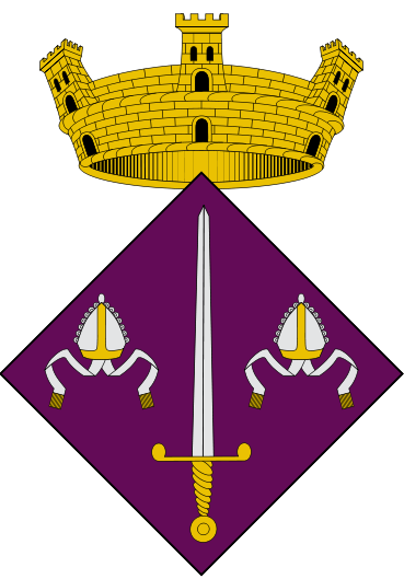 Escudo de Nou de Berguedà