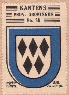 Wapen van Kantens/Coat of arms (crest) of Kantens
