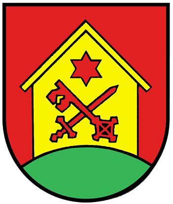 Wappen von Hausen am Bussen/Arms (crest) of Hausen am Bussen