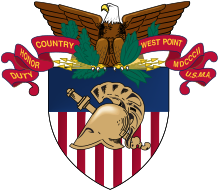 Coat of arms (crest) of the US Military Academy, US Army