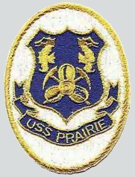 Coat of arms (crest) of the Destroyer Tender USS Prairie (AD-15)