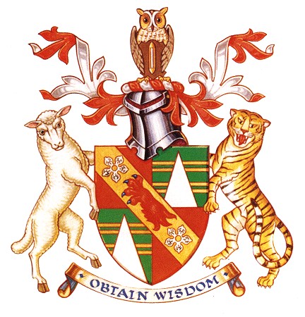 Arms (crest) of Oadby and Wigston