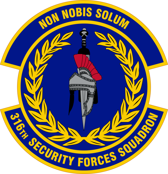 File:316th Security Forces Squadron, US Air Force.png