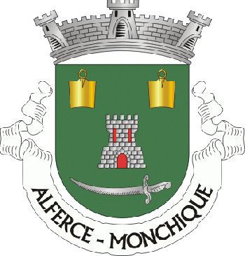 Brasão de Alferce/Arms (crest) of Alferce