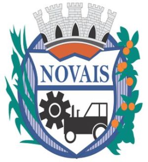 Brasão de Novais (São Paulo)/Arms (crest) of Novais (São Paulo)