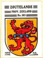 Wapen van Zoutelande/Arms (crest) of Zoutelande