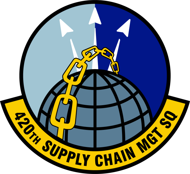 File:420th Supply Chain Management Squadron, US Air Force.png