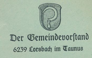 Wappen von Lorsbach/Coat of arms (crest) of Lorsbach