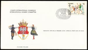 Arms of International Olympic Committee (stamps)
