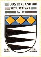 Wapen van Oosterland/Arms (crest) of Oosterland