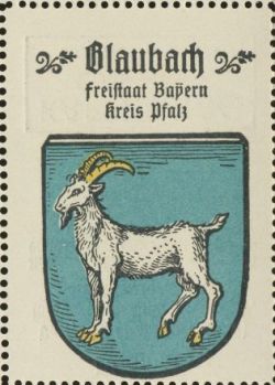 Wappen von Blaubach/Coat of arms (crest) of Blaubach