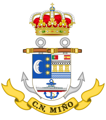 Coat of arms (crest) of the Naval Command of Miño, Spanish Navy