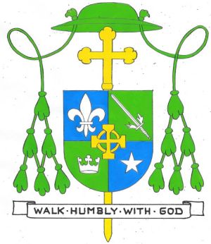 Arms (crest) of Michael Francis Burbidge
