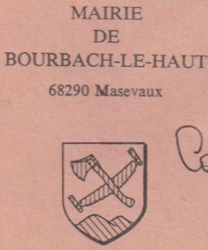 Blason de Bourbach-le-Haut