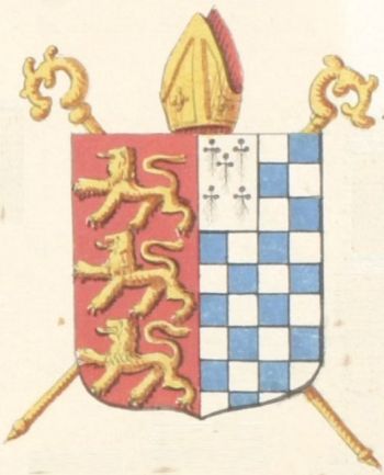 Arms (crest) of Abbey of Sint-Winoksbergen