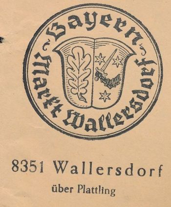 Wappen von Wallersdorf/Coat of arms (crest) of Wallersdorf