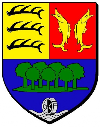 Blason de Dampierre-les-Bois/Arms (crest) of Dampierre-les-Bois