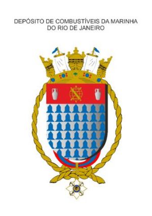 Coat of arms (crest) of the Fuels Depot of Rio de Janeiro, Brazilian Navy