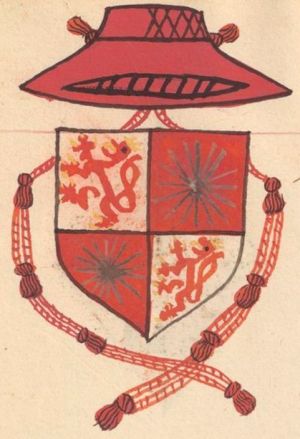 Arms (crest) of Philippe de Luxembourg