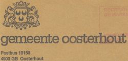 Wapen van Oosterhout/Arms (crest) of Oosterhout