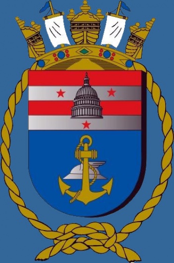 Coat of arms (crest) of the Brazilian Naval Commission in Washington, DC, Brazilian Navy