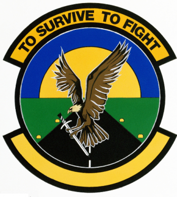 Coat of arms (crest) of the 366th Air Base Operability Squadron, US Air Force
