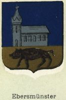 Blason d'Ebersmunster/Arms (crest) of Ebersmunster