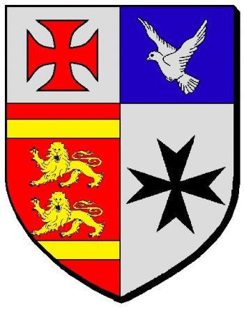 Blason de Sainte-Colombe-la-Commanderie/Arms (crest) of Sainte-Colombe-la-Commanderie