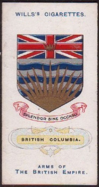 Coat of arms (crest) of British Columbia