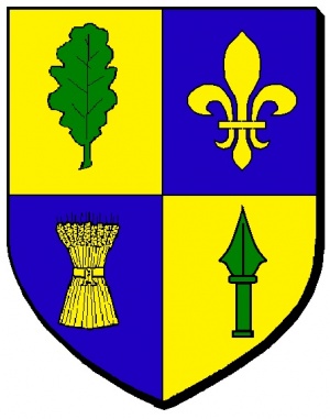 Blason de Courcy-aux-Loges/Arms (crest) of Courcy-aux-Loges