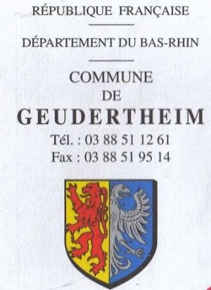 Blason de Geudertheim/Coat of arms (crest) of {{PAGENAME